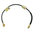 thumbnail image 1 of KarParts360 For GMC Sierra 1500 Classic 2007 Brake Hose | EPDM Rubber | Black | Flexible Hose | Stamped Steel Bracket | 27.88 Inches Axis 1 Length | With Bracket | Replacement For 15075742, 15102331, 1 of 5