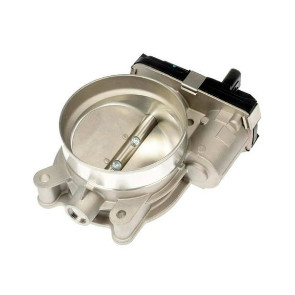 KarParts360 For GMC Sierra 2014-2021 Throttle Body | Aluminum Body | Natural Finish | Pin Connector/Terminal | Male Electrical Connection | Flanged Inlet Type | Replacement For 12620263, 12678223