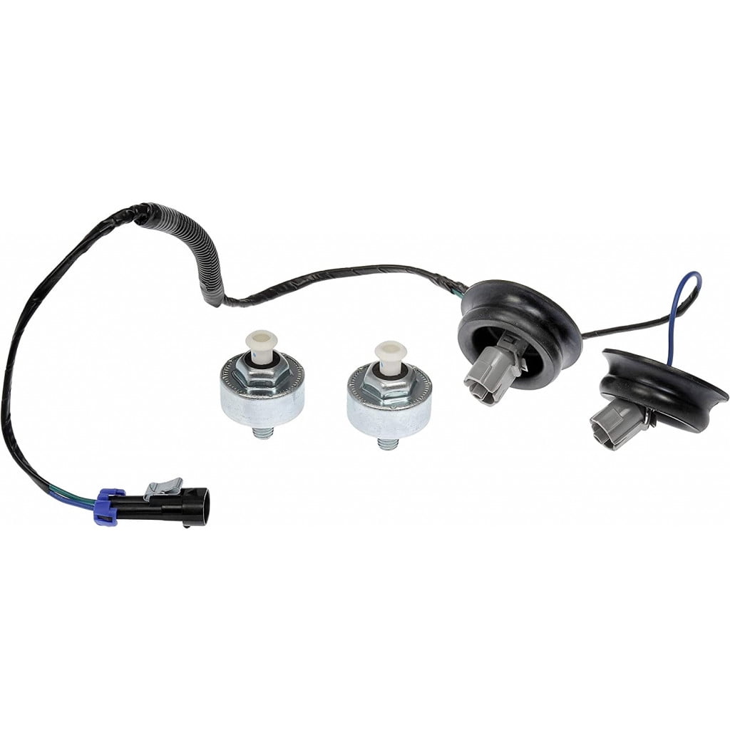 KarParts360 For GMC Sierra 2500 1999-2004 Ignition Knock Sensor Kit | Metal | Round Shape | Male Terminal | Female Connector | 1 Piece Connector | Replacement For 10456603, 2133521