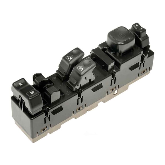 KarParts360 For GMC Sierra 2500 2003 2004 Power Door Window Switch | Plastic Housing Material | Black/Brown Color | Pin Terminal | Replacement For 10398567, 15112969