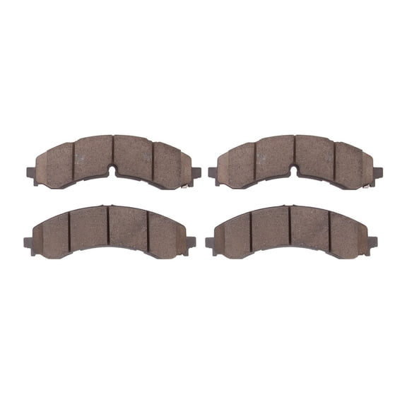 KarParts360 For GMC Sierra 2500/3500 HD 2020 21 22 23 24 2025 Disc Brake Pads | Mechanical Pad Wear Sensor Type | 67.8mm/2.67in Outer Pad Height | 66.8mm/2.63in Inner Height | 212mm/8.35in Inner Widt