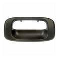 thumbnail image 1 of KarParts360 For GMC Sierra 2500 HD/Sierra 3500 2001 02 03 04 05 2006 Tailgate Handle Bezel | Made Of Plastic | Black | Clip On Attachment Type | Replacement For 15046512, 15228539, 1 of 4