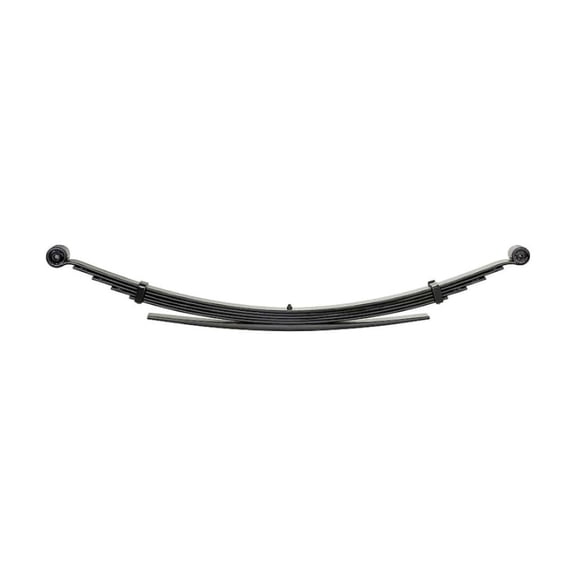 KarParts360 For GMC Sierra 3500 2001 02 03 04 2005 Leaf Spring Rear, Driver OR Passenger Side | Black Finish | Rubber Bushing(s) Included | 6 Layers | Replacement For 15063185