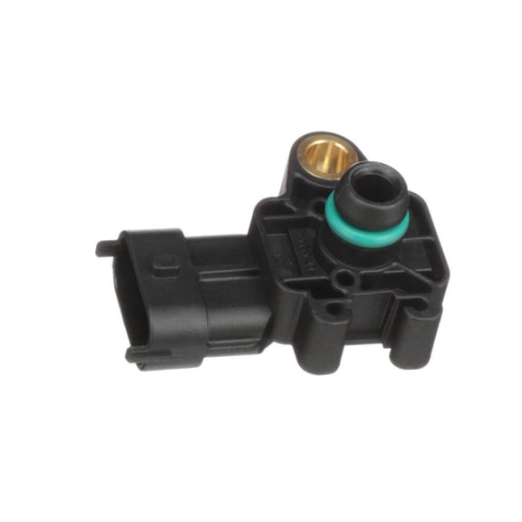 KarParts360 For GMC Sierra 3500 HD/Sierra 2500 HD 2011 12 13 14 15 2016 MAP Sensor | Black | Plug In Connector | Blade Terminal | Round, Rectangular Connector