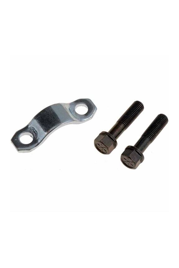For GMC Sonoma 1991-2004 U-Joint Strap | Steel | 5/16 Inches Bolt Thread Size | 2-Bolts | 1 Strap Count | 3.19 Inches Strap Length | 1.03 Inches Strap Width | Replacement For 14018700