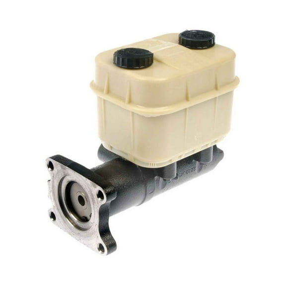 KarParts360 For GMC T6500/T7500 2004 05 06 07 08 2009 Brake Master Cylinder | Cast Iron | 2 Inches Bore Diameter | 2 Outlets | Reservoir Included | Sensor Included | Replacement For 15007799, 1514224