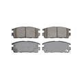 thumbnail image 1 of KarParts360 For GMC Terrain 2010-2017 Brake Pads | Ceramic Friction | Mechanical Pad Wear Sensor | 110.7 Millimeters / 4.36 Inches Inner and Outer Pad Width, 1 of 5