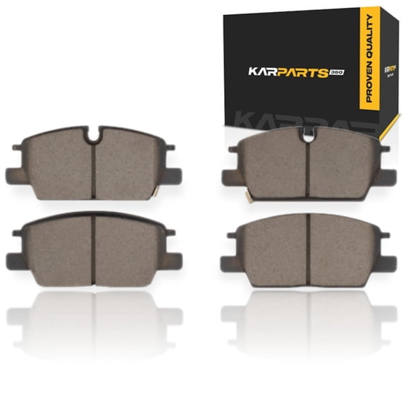 KarParts360 For GMC Terrain 2021 22 23 24 25 2026 Disc Brake Pads | Ceramic | 59.6 Millimeters / 2.35 Inches Inner Height | 140.1 Millimeters / 5.52 Inches Inner Pad Width