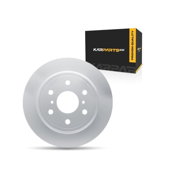 KarParts360 For GMC Yukon 2007-2020 Brake Rotor | Rear | Cast Iron | Rotors Only Design | Vented | Plain Rotor Style | 139.7 Millimeters / 5.50 Inches Bolt Circle | 6 Lug Holes