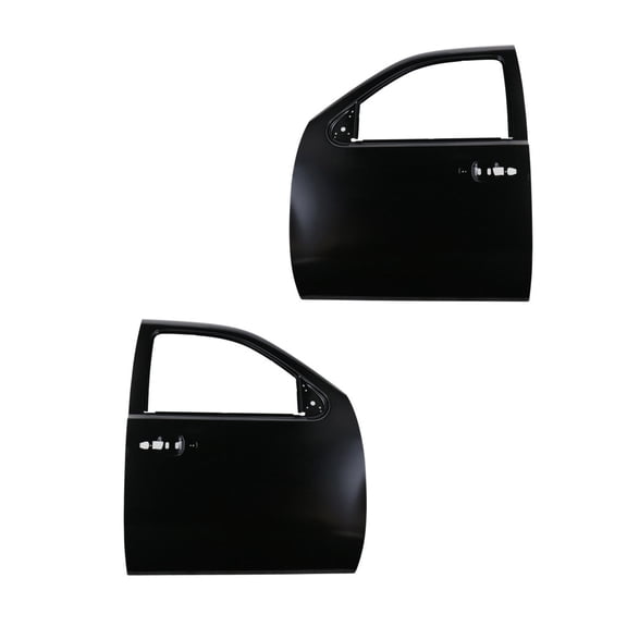 KarParts360 For GMC Yukon/Sierra 2500/3500 2007-2014 Door Panel Driver & Passenger Side | Pair | Front Outer CAPA | Galvanized Steel | GM1302117, GM1302117C, GM1303117, GM1303117C | 20840671, 2084067