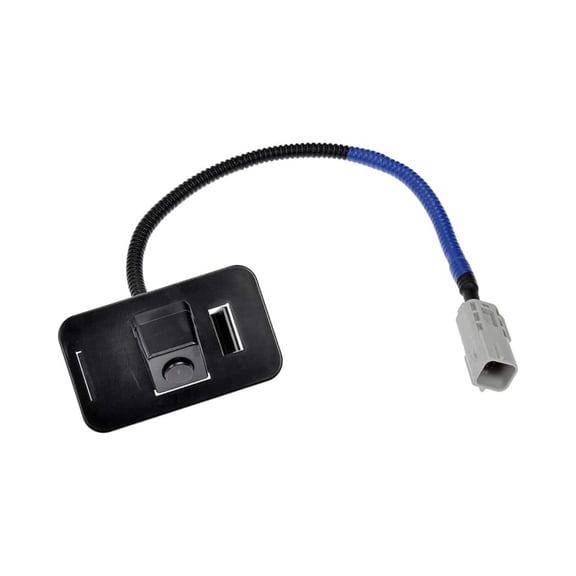 KarParts360 For GMC Yukon/Yukon XL 2015 16 17 18 2019 Park Assist Camera | Plastic Body Material | Black | 1.032 Inches Depth | 136 Degrees Horizontal View Angle | 0.551 Inches Lens Diameter