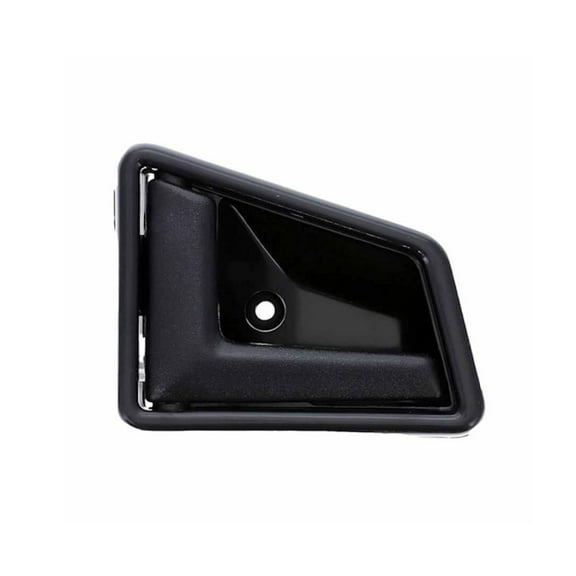 KarParts360 For Geo Tracker 1990-1997 Interior Door Handle | Plastic | Black Color | Bolt On Attachment Type | Rectangular Shape | 38 Millimeters Thickness