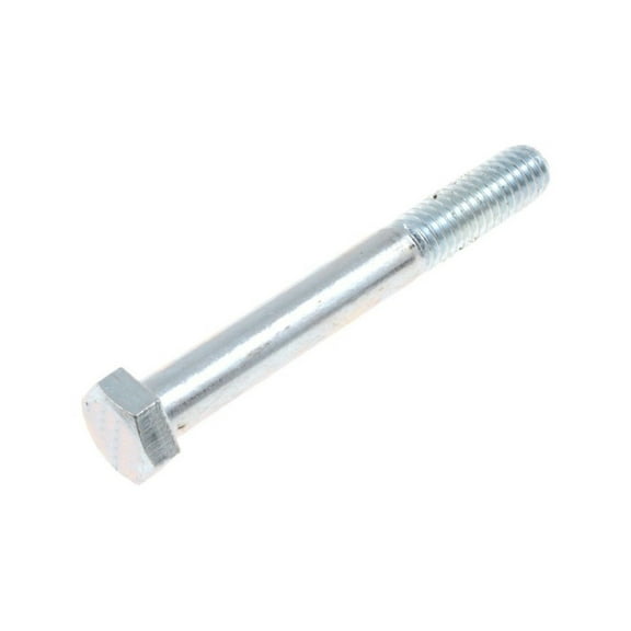 KarParts360 Hex Cap Screw | Chrome | Steel | Zinc Plating | Grade 5 Strength | External Hex Drive | 0.38 Inches Diameter