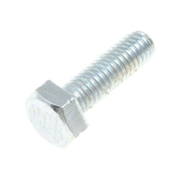 KarParts360 Hex Cap Screw | Steel | Chrome | Zinc Plating | Class 8.8 Strength | External Hex Drive | 0.24 Inches Diameter
