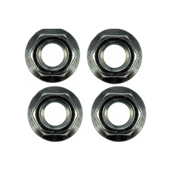 KarParts360 Hex Flange Nuts | Steel | Medium Thread Type | M10-1.50 Callout Size | M10-1.50 Thread Size