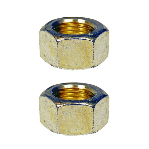 KarParts360 Hex Nuts | Steel Material | Fine Thread | 1/2-20 Callout Size | 1/2-20 Head Tool Size | 2 Pieces