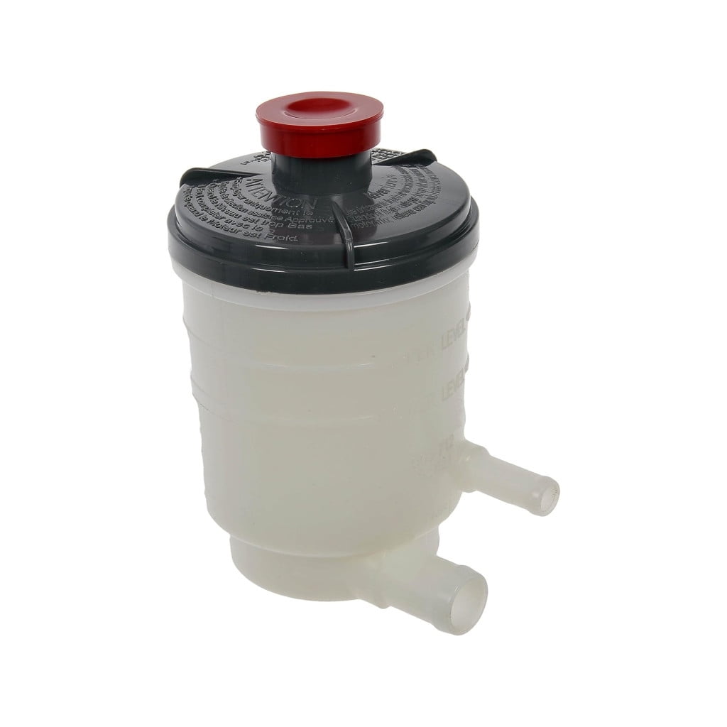 KarParts360 For Honda Accord 1998 99 00 01 2002 Power Steering Reservoir | Plastic Material | Matte Finish | White And Gray Color | Single Type | With Cap | Replacement For 53701S84A01, 53697SB3951