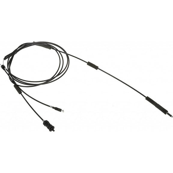 KarParts360 For Honda Accord 2003 2004 2005 Fuel Door Release Repair | Plastic Black | 1.5MM Cable Minimum Diameter | 1.6MM Maximum Cable Diameter | w/ Cable | Replacement For 74880SDA405, 74880SDA30