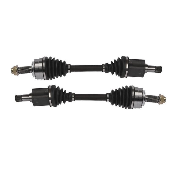 KarParts360 For Honda Accord 2008 09 10 11 2012 Axle Assembly Driver And Passenger Side | Pair | Front | 3.5L Engine | Automatic Transaxle | Replacement For 664254, 664253