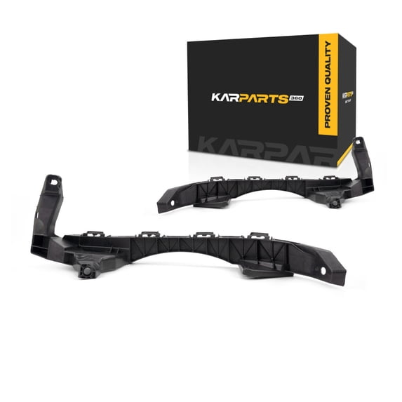 KarParts360 For Honda Accord 2013 14 15 16 2017 Bumper Cover Retainer Driver And Passenger Side | Pair | Front | Upper Plastic Bumper Side Cover Beam | HO1032106, HO1033106 | 71190T2AA01, 71140T2AA01