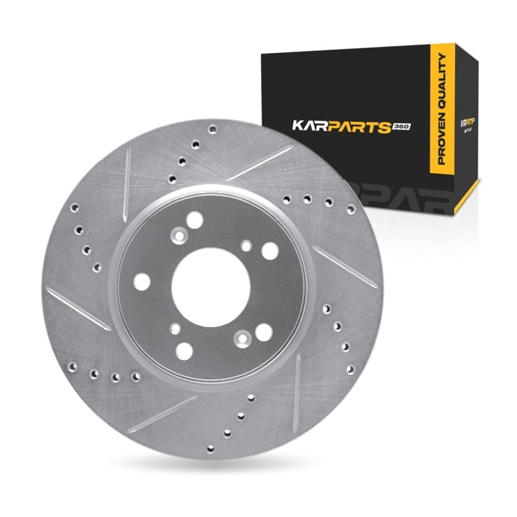 KarParts360 For Honda Accord 2023 2024 2025 Brake Rotor | Silver | 25 ...
