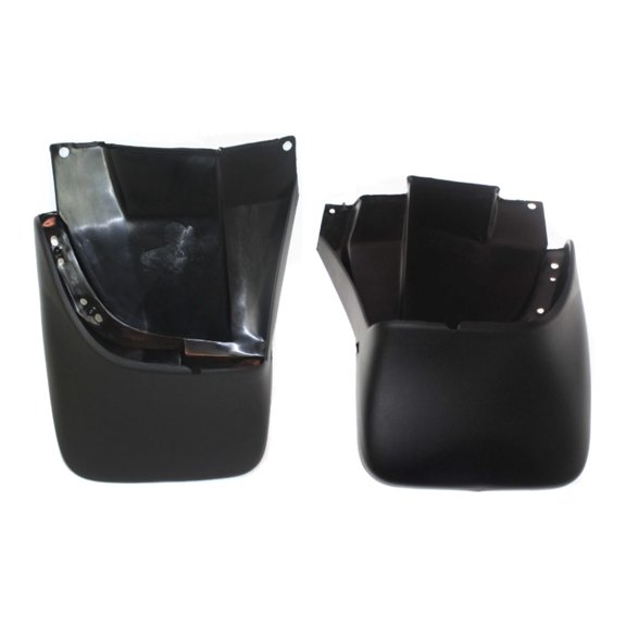 KarParts360 For Honda CR-V 1997 98 99 00 2001 Mud Guards Rear, Driver And Passenger Side | Pair | Black | Plastic | Molded Type | Replacement For HO1708101, HO1709101 | 75830S10003, 75820S10003