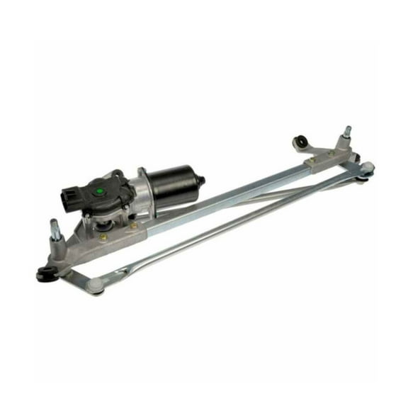 KarParts360 For Honda CR-V 1997 98 99 00 2001 Windshield Wiper Transmission and Motor | Natural Finish | Plastic Bushing | Steel Frame | Bolt Motor Mounting Type | 76505S04G01, 76530-S10-A01