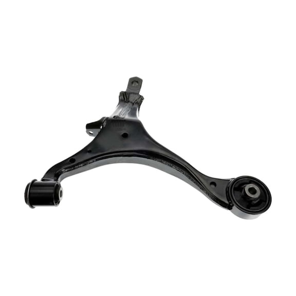 KarParts360 For Honda CR-V 2002 03 04 05 2006 Suspension Control Arm | Steel | Powder Coated Finish | Welded Mounting Type | Threaded Stud Type | Rubber Bushing | Black | For 51360S9A010, 51360S9A020
