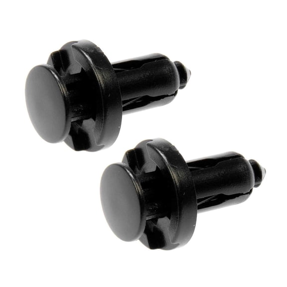 KarParts360 For Honda CR-V 2012 2013 2014 Bumper Retainers | Plastic Material | Black Color | Bumper Push Rivets Fastener | 0.55 Inches Face Diameter | 13.97 Millimeters Head Diameter | 91503SZ5003