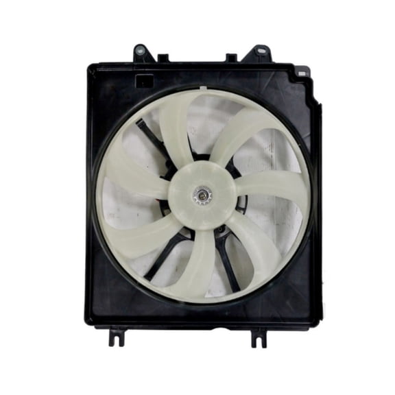 KarParts360 For Honda CR-V 2023 2024 A/C Condenser Fan Passenger Side | 1.5 Liters | Polyamide And Glass-Filled | Single Fan | Male Connector | Replacement For HO3113153 | 38619-5A2-A01, 38616-68A-A0