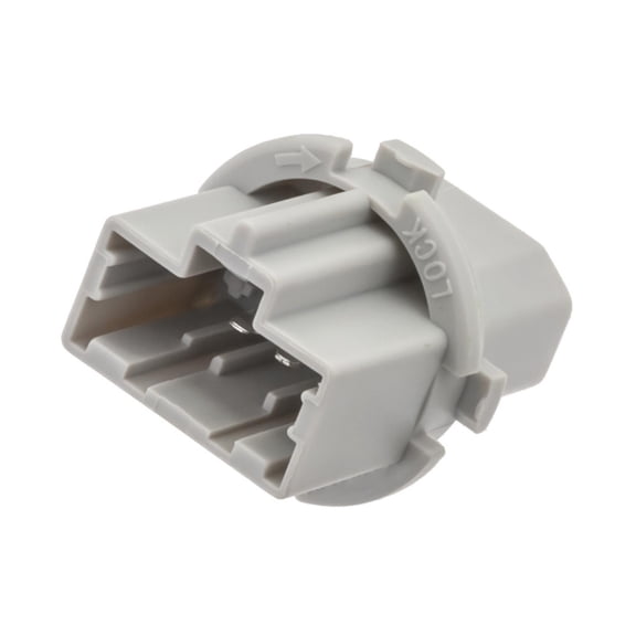 KarParts360 For Honda Civic 1999-2015 Stoplight Socket | Blade Terminal | Rectangular Connector | 1 Female Connector | 1 1/4 Inches Housing Length | Replacement For 33515S50003