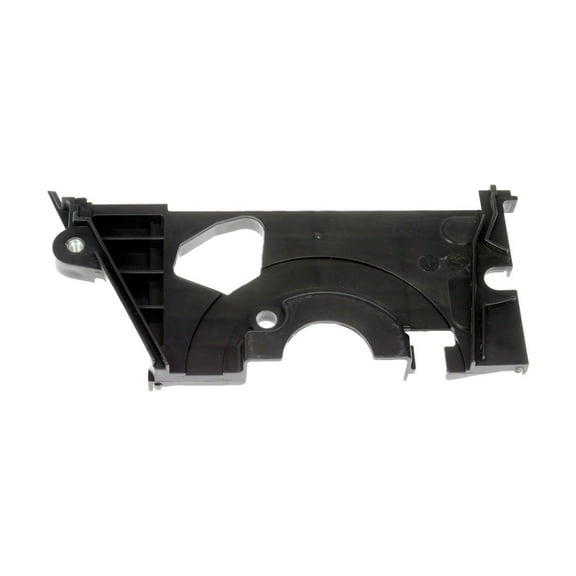 KarParts360 For Honda Civic 2001 02 03 04 2005 Engine Timing Cover | Plastic Material | Painted Finish | Black | 0.4 Inches Material Thickness | 0.125 Inches Depth | 2 Mounting Hole Quantity