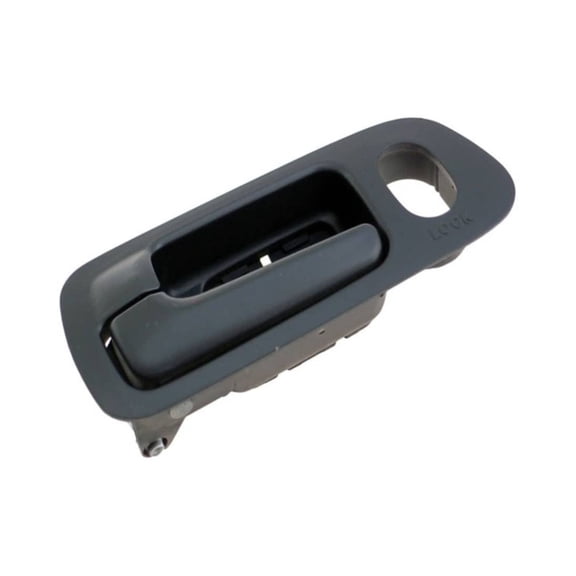KarParts360 For Honda Civic 2001 02 03 04 2005 Interior Door Handle Driver Side | Front | Plastic Material | Textured Finish | Black | Rectangle Shape | Excluded Cable | Replacement For 72160S5PA12ZA