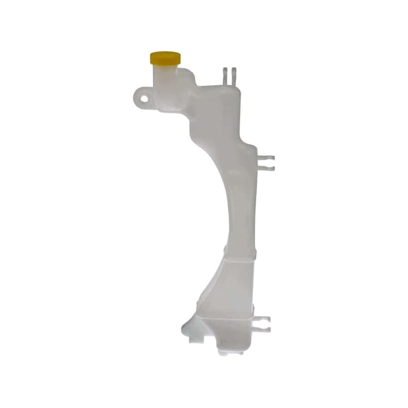 KarParts360 For Honda Civic 2001 02 03 04 2005 Non-Pressurized Coolant Reservoir | Plastic Material | White Color | With Cap | Replacement For 19101PLC000