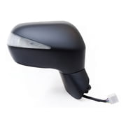 KarParts360 For Honda Civic 2006 07 08 09 10 2011 Door Mirror Passenger Side | Power Glass | Heated | Foldaway | Black | Paint To Match | Hybrid Model | w/Turn Signal Light | HO1321216 | 76200SNRC02Z