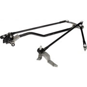 KarParts360 For Honda Civic 2006 07 08 09 10 2011 Windshield Wiper Transmission | Black | Steel Bushing | Bolt On | Standard Grade | Mechanical Driver | 27 Inches Length | Replacement For 76530SVAA04
