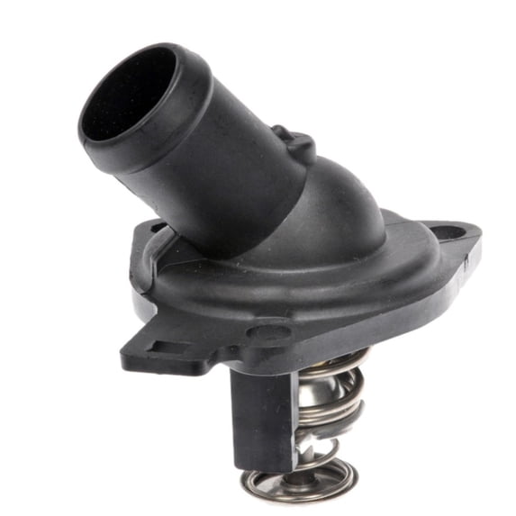 KarParts360 For Honda Civic 2016 17 18 19 20 2021 Coolant Thermostat Housing | Plastic Material | Black | Gasket | 3.476 Inches Flange Length | 0.271 Inches Flange Thickness | For 19310-5A2-A02