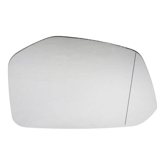 KarParts360 For Honda Civic 2016 Door Mirror Glass Driver Side | Plastic And Glass Material | Black | Electric Adjustment | Rectangular Shape | Non-Heated | Replacement For 76253TBAC01