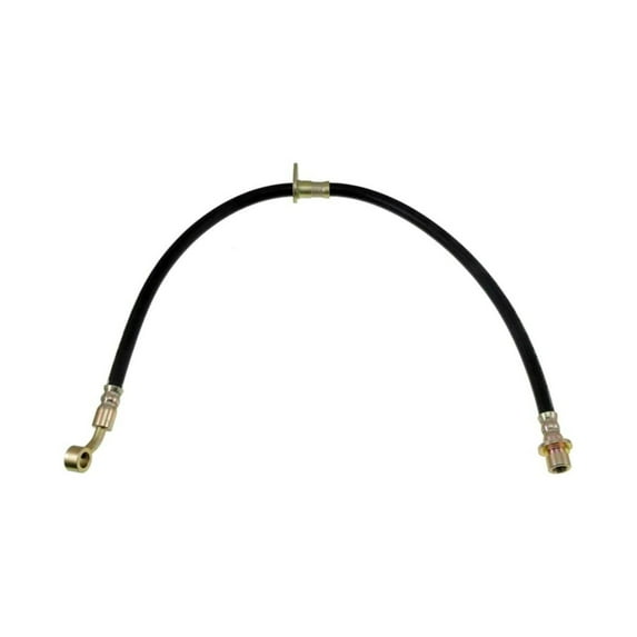 KarParts360 For Honda Element 2011 Brake Hydraulic Hose | Stamped Steel Bracket | Black | Treated Steel End 1 Fitting | Banjo End 1 Fitting | Replacement For 1465-SCV-A00