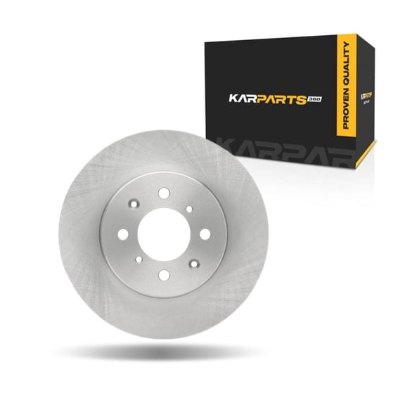 KarParts360 For Honda Fit 2007-2014 Disc Brake Rotor | 21 Millimeters / 0.83 Inches Nominal Thickness | 262 Millimeters / 10.31 Inches Outside Diameter | 4 Stud/Lug Hole
