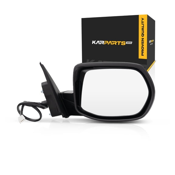 KarParts360 For Honda HR-V 2016-2022 Door Mirror Assembly Passenger Side | LX Model | Paint To Match Finish | Power | Non-Heated | Excluded Signal Light | For HO1321285 | 76208T7WA02, 76201T0AA11ZC