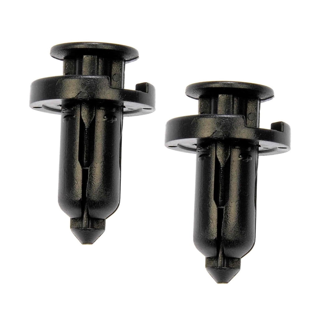 KarParts360 For Honda Odyssey 1997-2004 Bumper Retainer Clips Exterior | Nylon Material | Black Color | Bumper Cover Retainer Fastener Type | 0.787 Inches Face Diameter | 0.4 Inches Fastener Hole Siz
