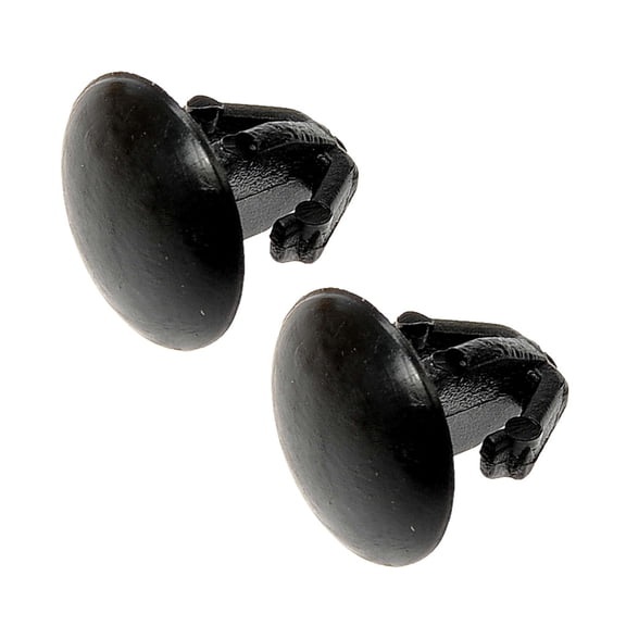 KarParts360 For Honda Odyssey 1999-2020 Hood Seal Clips | Plastic Material | Black | Molding Retainer Fastener Type | 0.463 Inches Fastener Head Diameter | 0.384 Inches Fastener Length | 91518-S10-00