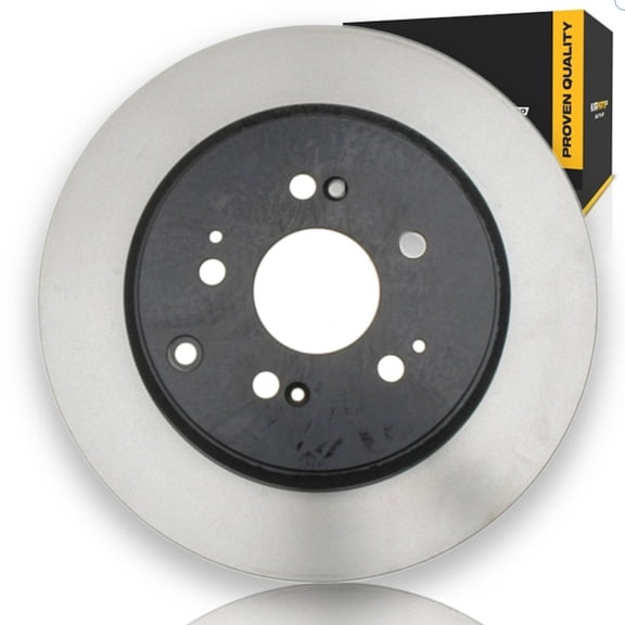 KarParts360 For Honda Odyssey 2011-2017 Disc Brake Rotor Rear | Solid | Cast Iron | Turned Ground | Rotors Only | 119.99 mm (4.724 in.) Bolt Circle | Replacement For 19264371