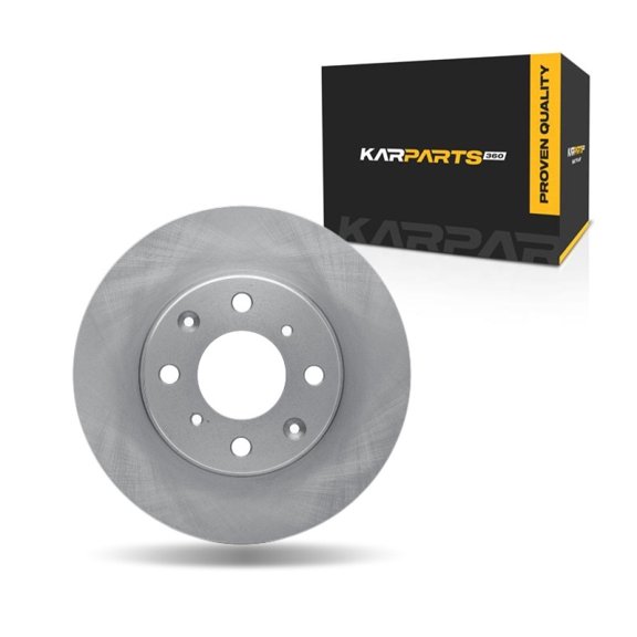 KarParts360 For Honda Prelude 1990 Disc Brake Rotor | 17 Millimeters / 0.67 Inches Discard Thickness | 19 Millimeters / 0.75 Inches Nominal Thickness | 242 Millimeters / 9.53 Inches Outside Diameter