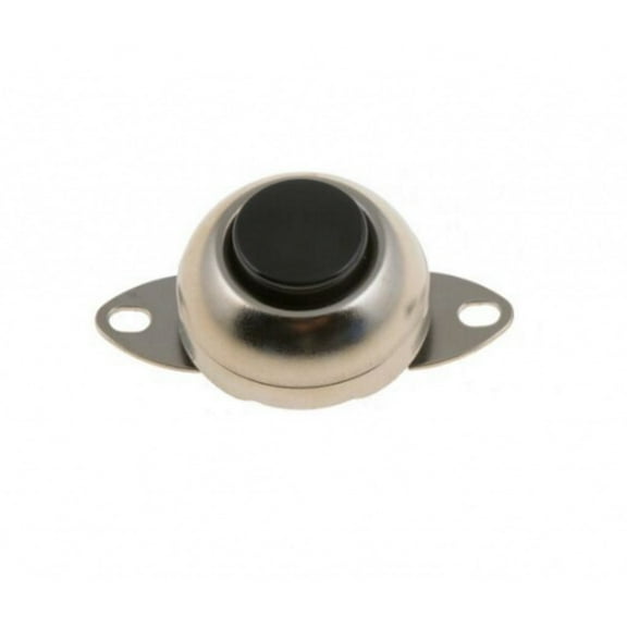 KarParts360 Horn Button | Metal; Plastic | Black and Silver