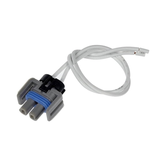 KarParts360 For Hummer H3T 2009 2010 A/C Compressor Clutch Harness | Tin Brass Terminal | Blade Female Terminal Type | 8.25 Inches Tube Length | 18 GA. Wire Measurement | 2 Wire | For 12101937