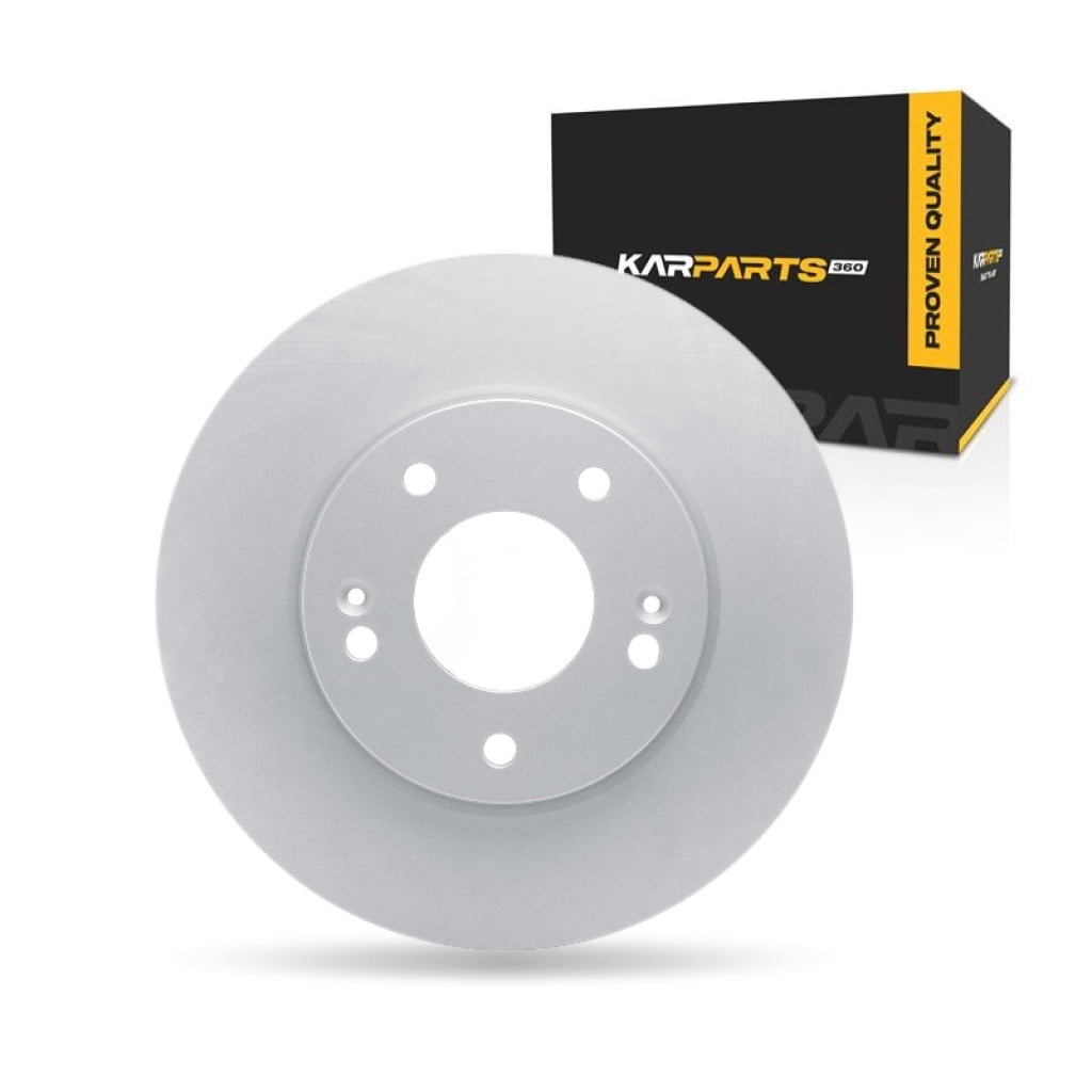 KarParts360 For Hyundai Elantra 2021 22 23 24 2025 Brake Rotor Front | Coated | 5 Stud/Lug Hole | 11.02 Inches Outside Diameter | 0.91 Inches Discard Thickness | 2.72 Inches Center Hole Diameter
