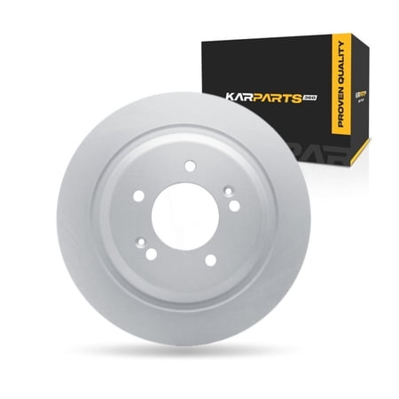 KarParts360 For Hyundai Kona Electric 2024 2025 Brake Rotor Rear | Coated | 5 Stud/Lug Hole | 11.81 Inches Outside Diameter | 0.31 Inches Discard Thickness | 2.99 Inches Center Hole Diameter