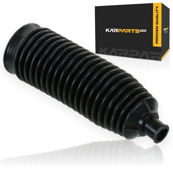 KarParts360 For Hyundai Santa Fe 2007-2012 Rack and Pinion Bellows Set | Rubber | Black | Gold Classification | 20 Bellows Rib | Replacement For 19461602
